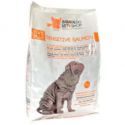 Alimento Sensitive Salmón Barakaldo Vet Shop | Alimento completo para perros preparado con salmón fresco.