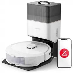 Roborock Q8 Max+ Robot Aspirador + Estación de Vaciado Automático Blanco