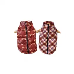 Abrigo reversible DEER PLAID