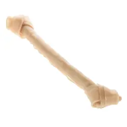 Barkoo huesos con nudos de piel de vacuno para perros - 3 x 38 cm