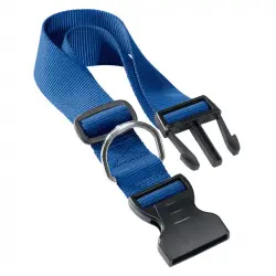 Collar Nylon Club C Azul para perros Ferplast 45 - 70 Cms / 25mm