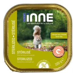 Nutrivet Inne Cat Sterilized - 16 x 100 g - Salmón
