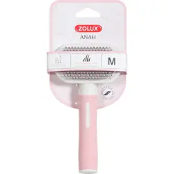 Zolux-Brosse Slicker Retractable Talla S. 7.5 x 5 x 17,5 cm. Gama ANAH para Gatos ZO-550004