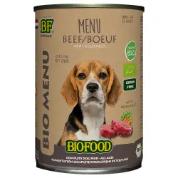 Biofood Organic Dog Beef Menú - 400 g