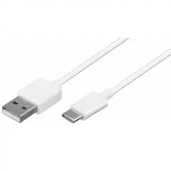 Goobay Cable USB-C a USB 2.0 Macho/Macho 1m Blanco