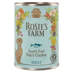 Rosie's Farm Adult 6 x 400 g  - Pescado y pollo