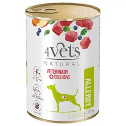 4Vets Natural Allergy en latas para perros - 6 x 400 g