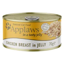 Applaws en gelatina para gatos 6 x 70 g - Pollo