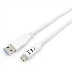 Equip Cable USB 3.2 a USB-C 5G Macho/Macho 2m Blanco