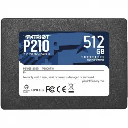 Patriot P210 2.5" SSD 512GB SATA 3