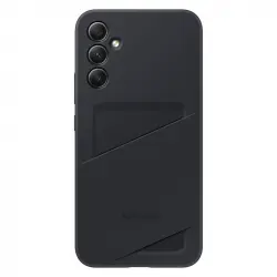 Samsung Card Slot Case Funda con Tarjetero Negra para Galaxy A34 5G