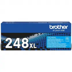Tóner Original Alta Capacidad Brother TN-248XLC Cian
