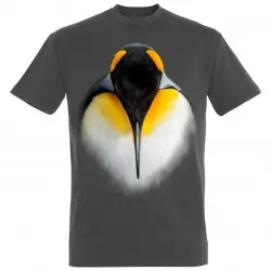 Camiseta Pingüino Real color Gris