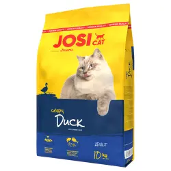 JosiCat con pato crujiente pienso para gatos - 10 kg