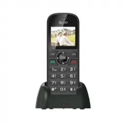 Qubo Senior D-1803 Móvil para Mayores Negro