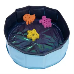 Set de frutas flotantes TIAKI juguetes para gatos - Accesorio adecuado: Kitty Pool con juguetes flotantes
