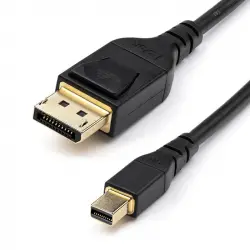 StarTech Cable Mini DisplayPort a DisplayPort 1.4 8K 1m Negro