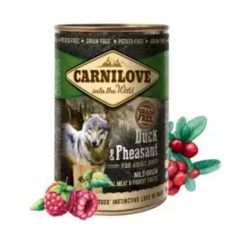 Carnilove Canine Adult Pato Faisan Caja 6x400gr