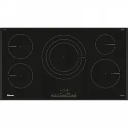 Balay 3EB997LU Placa de Inducción 5 Zonas 90cm Negro con Bisel