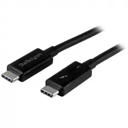 Startech Cable Thunderbolt 3 USB-C 40 Gbps 0.5m Negro