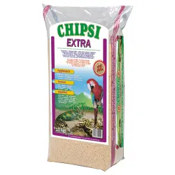 Chipsi Extra granulado de madera de haya - 15 kg, grano grueso