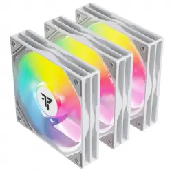 Tempest Fan 3x Pack 120mm con Controladora ARGB White PWM