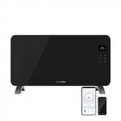 Universal Blue Cala Conta 5015B Panel Calefactor de Cristal Negro WiFi 1500W