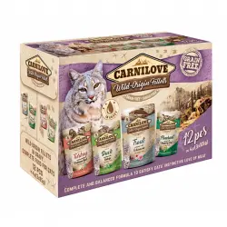 12x85g Carnilove Cat Adulto Pouch Multipack