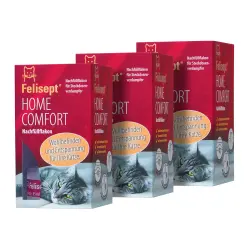 Felisept Home Comfort difusor tranquilizante para gatos - 3 recargas de 45 ml - Pack Ahorro