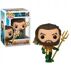 Funko Pop DC Comics Aquaman y el Reino Perdido Aquaman con Traje de Héroe