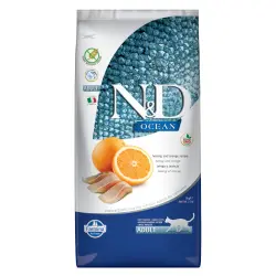 Farmina N&D Adult Ocean sin cereales con arenque y naranja - 5 kg