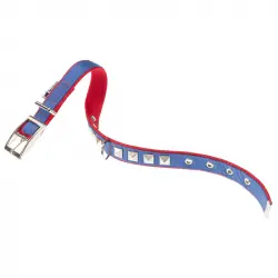 Collar Dual para perros Blue Red Ferplast, Tallas 37-45 Cms