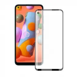 Contact Extreme 2.5D Protector Cristal Templado Negro para Samsung Galaxy A11