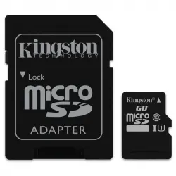 Tarjeta de Memoria Kingston Canvas Select MicroSDXC 128GB UHS-1 U1 V10