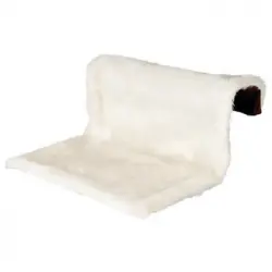 Cama Radiador De Mascotas Felpa Crema Y Marrón 43141 Trixie