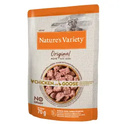 Nature's Variety 24 x 70 g comida húmeda en oferta: 4 x 70 g ¡gratis! - Paté No Grain- Pollo y ganso 24 x 70 g (20 + 4 gratis)