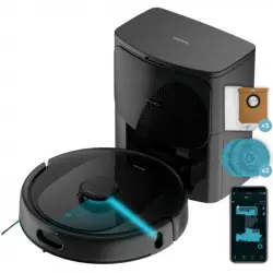 Conga 9990 AI Spin Revolution Ultra Power Home Robot Aspirador 4 en 1 + Estación Autovaciado