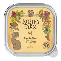 Rosie's Farm Adult 16 x 100 g para gatos - Pollo