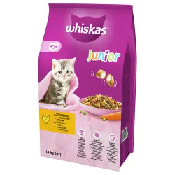 Whiskas Junior con pollo - 14 kg