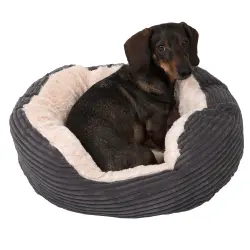 Cama Cozy Cord para mascotas - 81 x 63 x 18 cm (L x An x Al)