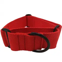 EGV - Collar Martingale. Collar galgo hecho a mano en España (Rojo)