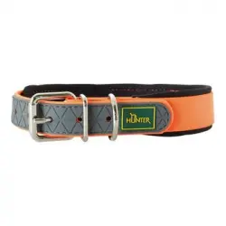 Collar Para Perro Hunter Convenience Comfort Naranja (22-30 Cm)