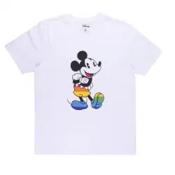 Disney Pride Camiseta de manga corta blanca para humanos