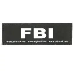 Julius K9 FBI Etiqueta de velcro para arnés de perros