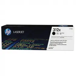HP 312X Tóner Original Laserjet Alta Capacidad Negro