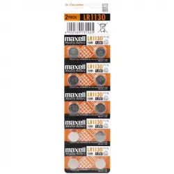 Maxell LR1130 Pack 10 Pilas de Botón 1.5V