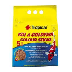 Tropical Koi&Goldfish Color Stick Bag 5L/400 gr 5 L