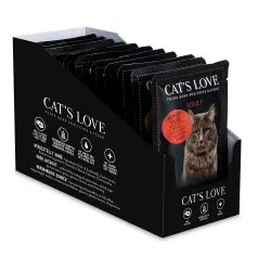 Cat's Love 12 x 85 g comida húmeda para gatos - Pack mixto