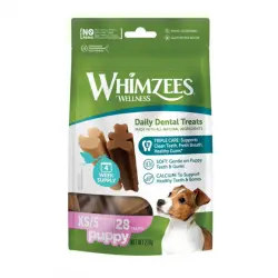 Whimzees Small Snacks Dentales Naturales para cachorros