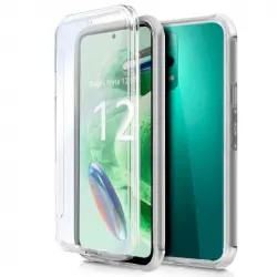 Cool Funda de Silicona 3D para Xiaomi Redmi Note 12 5G/Poco X5 5G (Transparente Frontal + Trasera)